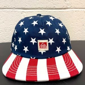 Reef American flag hat